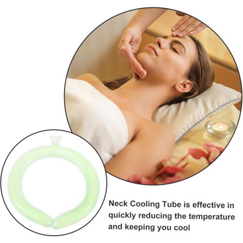 Neck Ring Cooling Neck Wrap Reusable Ice Pack Summer Comfortable Material 2