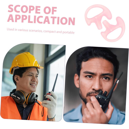 Interphone Silicone Earpiece Replacement Soft Flexible Small Ear Mold Portable Earbud Insert 2