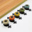 Antique Bronze Ceramic Drawer Pulls Elegant Zinc Alloy-7 5