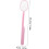 Eyelash Extension Mirror Plastic Glass Lash Mirror Non-Metal Folding Rotation Lash Tools for Application 2