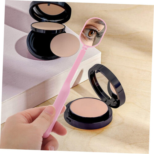 Eyelash Extension Mirror Plastic Glass Lash Mirror Non-Metal Folding Rotation Lash Tools for Application 2