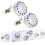 Silver round Copper Cuff Links Men with High Polished Surface Comfortable Touch Feeling Classic Graceful Style 3