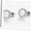 Silver round Copper Cuff Links Men with High Polished Surface Comfortable Touch Feeling Classic Graceful Style 8