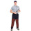 Cowhide Welding Knee Pads and Leg Protective Covers with Flame-resistant 7