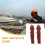 Cowhide Welding Knee Pads and Leg Protective Covers with Flame-resistant 8