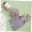 Portable Powder Puff Organizer with Soft Makeup Puff Multipurpose Plastic Container 7