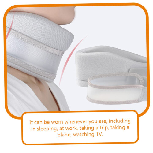 Comfort Neck Support Sponge Neck Collar Adjustable Cervical Brace for Sleeping and Home Use 1