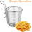 Stainless Steel Noddle Strainer Hot Pot Colander Silver Kitchen Filtering Spoon 8
