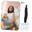 Sponge Neck Brace Cervical Support Strap Adjustable Neck Collar Black 2