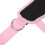 2Pcs Pink Ankle Straps Cable Machine Attachment with Double Hook and Loop Fastener and Strap 6
