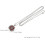 Ketting met etherische olieverspreider en holle sneeuwvlokhanger. 2