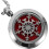 Ketting met etherische olieverspreider en holle sneeuwvlokhanger. 8