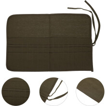 Grand sac de rangement pour pinceaux à 30 poches, étui en toile, outil d'organisation des pinceaux