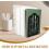 Black Iron Bookends Pair with Tableware Style Design, Non-deformable Decorative Book Holders 3