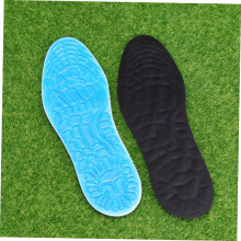 Gel Silicone Insoles for Men and Women, Breathable Shock Absorption Massage Insoles