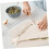1 Pair Measuring Dough Strip Graduated Scale Rolling Pin Guide Stick 5