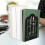 Black Iron Bookends Pair with Tableware Style Design, Non-deformable Decorative Book Holders 6