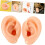 2pcs Silicone Ear Models for Earphones and Earrings Display Realistic Simulation Human Ear Samples 4