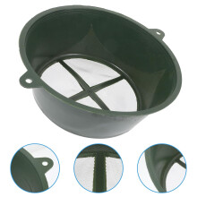 Verffilter, verfzeef, plastic, metalen gaas trechter, zorgt voor een constante doorstroming, stevig.