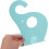 Elephant Shaped Metal Bookends Pair Blue Non-Skid Multi-Function Book Holder Organizer 6