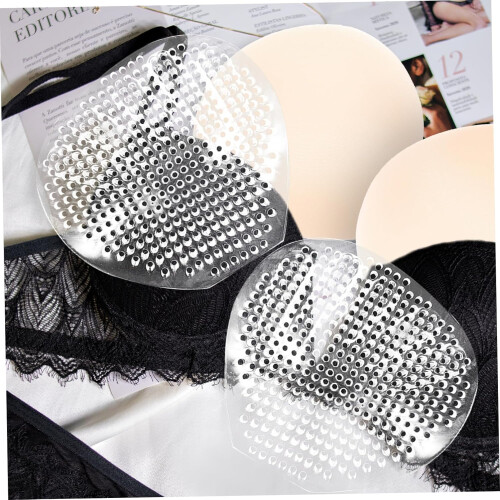 Silicone sutiã almofadas respiráveis inserções leves para mulheres roupa interior e piscinas 2