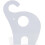 Metal Bookends Elephant Shape, White Book Supports Organizer 8