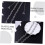 8pcs Compact Metal Mirror Keyring Double-Sided Folding Mirror Keychain Ring 8