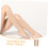 Chaussettes de compression pour mollets, manchons de compression élastiques pour hommes 7