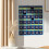 Classroom Pocket Chart Organizer with 30 Numbered Pockets and 4 Hooks 7