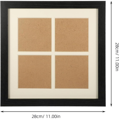 Square Art Wall Frame Painting Frame 12x12inch Mdf Material Modern Style Holds 1