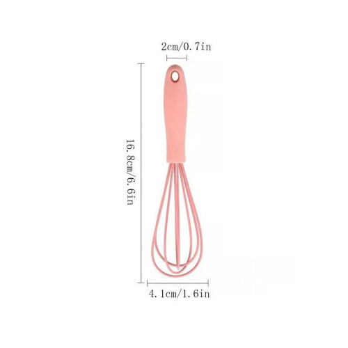 Silicone Balloon Whisk for Kitchen, Heat-Resistant, 1Pc 1