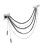 Ensemble de bijoux gothiques-Noir et blanc 01 Blanc K Noir 038 1