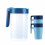 Plastic Water Pitcher with Lid and Handle, 64 oz, Includes 2