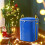 Kleideraufbewahrungsbox mit Deckel, blau, 240 l 4