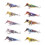 80mm 12g Hard Artificial Lures Trible Hook Swimbait-als Bild 3