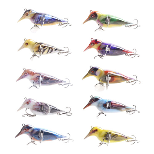80mm 12g Hard Artificial Lures Trible Hook Swimbait-als Bild 2