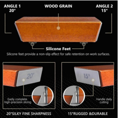 Rolling Knife Sharpener for Kitchen Knives - Rolling Knife Sharpening - Knife 2