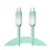 120W Fast Charging Type C Cable  Gradient Design-TCTC green 1