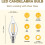Ampoule LED E12 type bougie 6W 2700K Dimmable IRC 90+ (lot de 12) 2