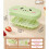 Press Easy Releases Ice Tray Easy Ice Removal Plastic-Grün 4