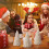 Weihnachtsbaumkerzen-Set – Paraffinwachs, 6 Stück 5