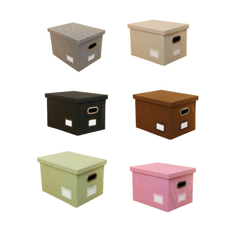 Sturdy Foldable Storage Box With Carrying Handle Ideal For-1 1