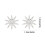 Trendy Two Tone Metal Ear Buds Decorations with Dazzling-Silver 4
