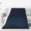 Coperta con stelle, design notte nera, 60" x 50" 1