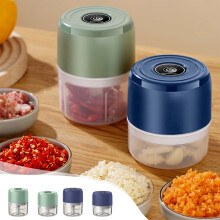 Capino elektrische knoflookhakker 250 ml, draadloos via USB