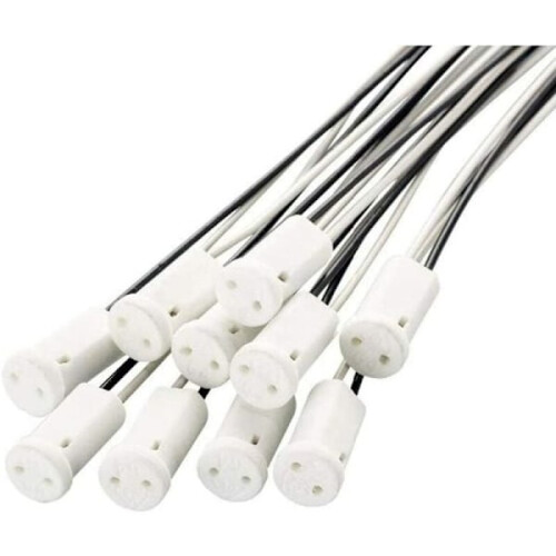Portalampada G4 in plastica 12V 2 pezzi
