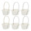 Woven Hamper Basket Classic Style 6 pcs 1