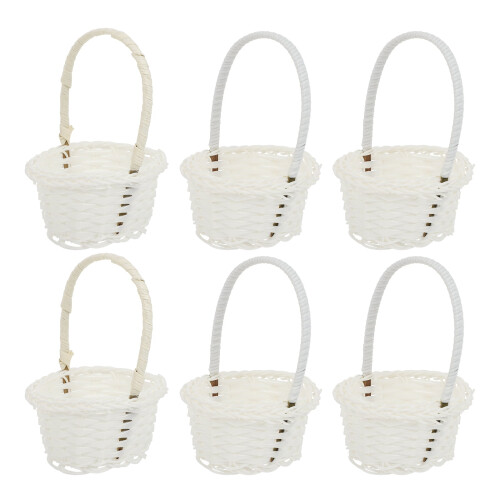 Woven Hamper Basket Classic Style 6 pcs