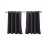 Cortinas Blackout Térmicas Isolantes Curtas 29x36 polegadas 1
