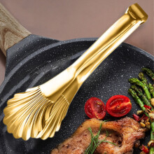 Clip para parrilla de acero inoxidable con diseño ondulado – 1 unidad